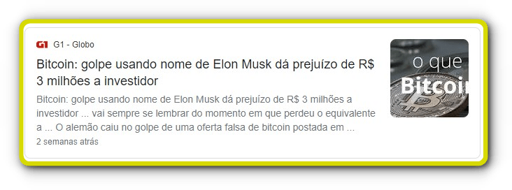 Golpe Elon Musk Bitcoin